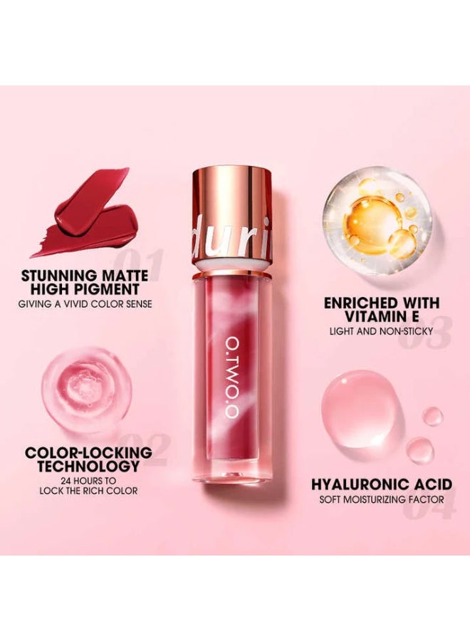 OTWOO O.TWO.O Enduring Ultra Stay Lollipop Lipstick – Long-Lasting Vivid Color  (#6, WILD BERRY) - Image 3