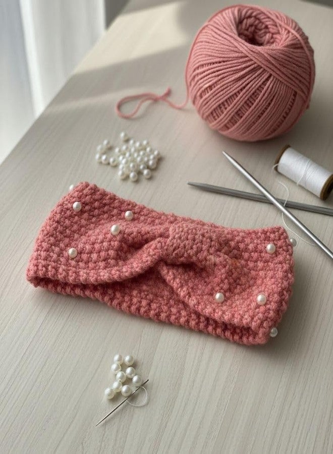 FAMWRAPZ Crochet Twist Winter Headband for Women Head Wrap Soft Fleece Knitted Woolen Warm Hair Band Ear warmer Earmuffs Hair Accessory - Image 3