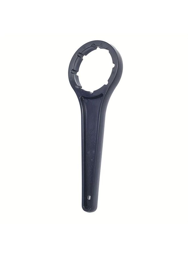 Large Black Plastic Gas Can Wrench Ergonomic Non Slip Grip Color Coded Handles - Image 1