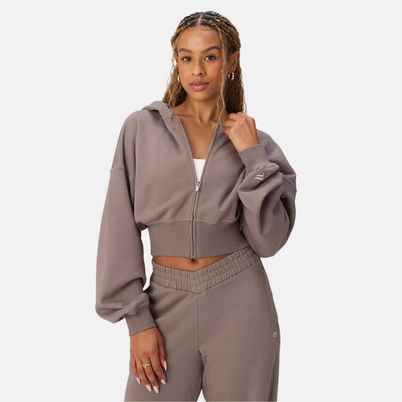 Fabletics Women's Year Round Terry Cropped Hoodie