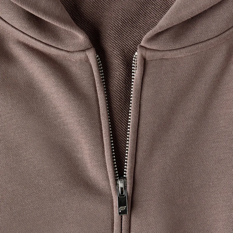 Fabletics Brown Women's Year Round Terry Cropped Hoodie for Women | Best Price UAE