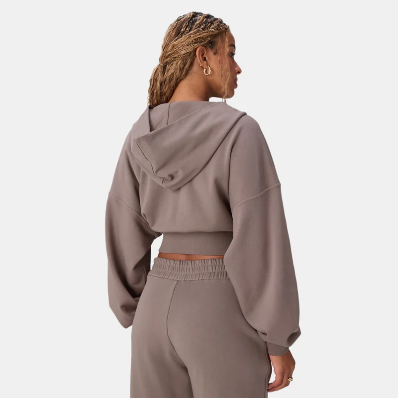 Fabletics Women's Year Round Terry Cropped Hoodie