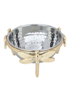 Alsaif Gallery Round acetyl bowl small golden butterfly legs  - Image 2