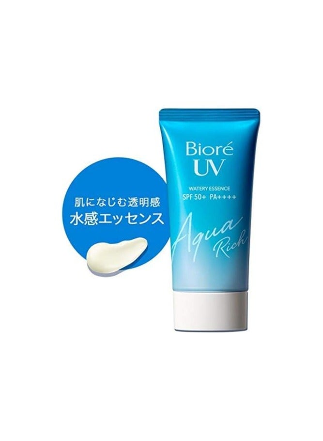 Bioré Biore UV Aqua Rich Watery Essence SPF50+/PA++++ (pack of 3) - Image 3