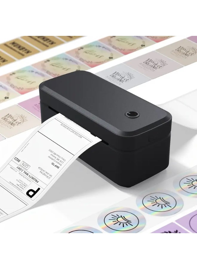 Marklife Thermal Label Printer, Label Maker, Shipping label printer 4x6, Label Printer for Home, Office and Business, Thermal Printer for Phone/Tablet/PC, Applicable to logistics providers - Image 1