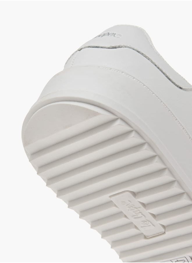 Lee Cooper Women's Panelled Sneakers with Lace-Up Closure  - Image 5