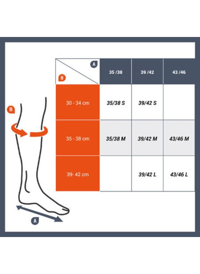 DECATHLON Compression socks black  - Image 4