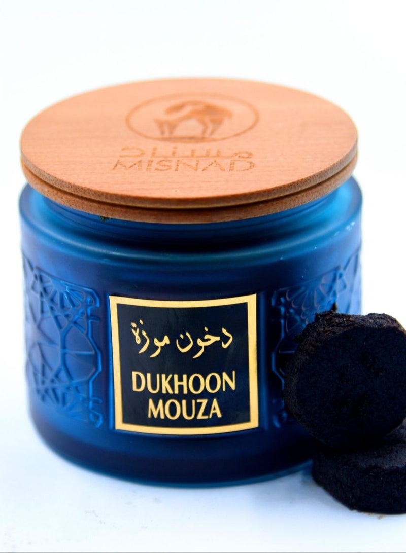 Misnad MISNAD DUKHOON MOUZA Arabic Incense – 150g Premium Bakhoor | Long-Lasting, Exquisite Fragrance for Home & Special Occasions - Image 1