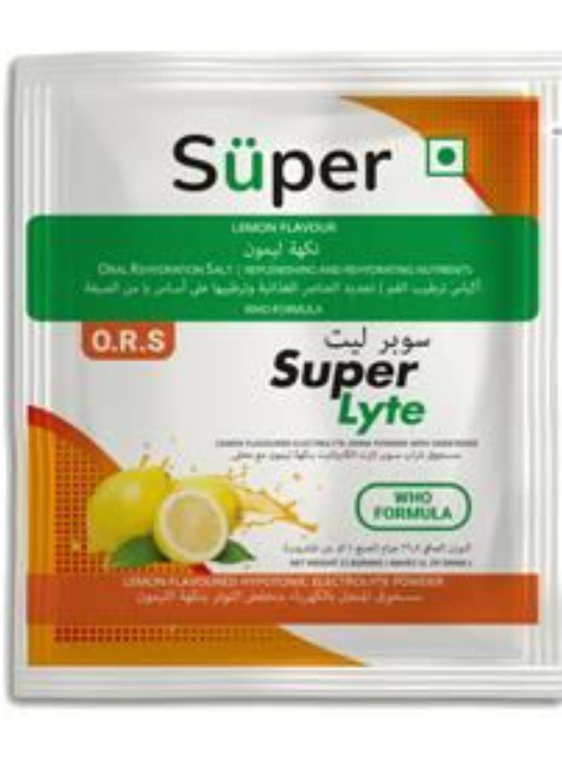 SUPER LYTE - ORS Super Lyte Lemon Flavour 21.8 g 10 scathes - Image 1
