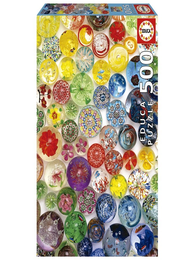 Educa - 500 piece puzzle for adults | Fantasy balls. Includes Fix Puzzle glue. Approximate measurement once assembled: 34 x 48 cm. From 11 years old (19549) - Image 1