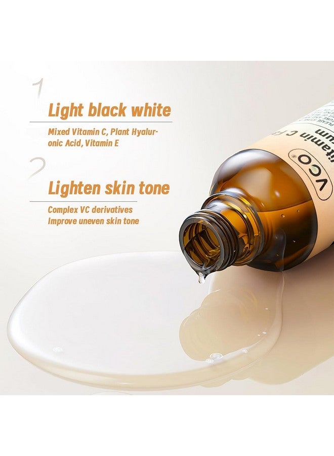 VGO Skin Care Set, with Snail Mucin 92% Moisturizer 1.76 Oz, Vitamin C Serum 1.01 Oz & Dual-Tube Facial Cleanser 3.52 Oz, 3 Step Skin Care Kit - Image 4