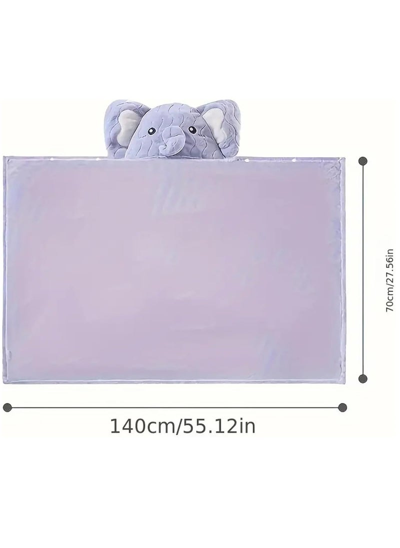 Rightsure Baby Bath Towel Beach Towel,Thicker Kids Hooded Beach Towel for Boys Girls Softest Hooded Bath Towel Wrap Pool Beach Towel for Babie,Toddler Bathrobe for Kids 3-7 Years  - Image 2