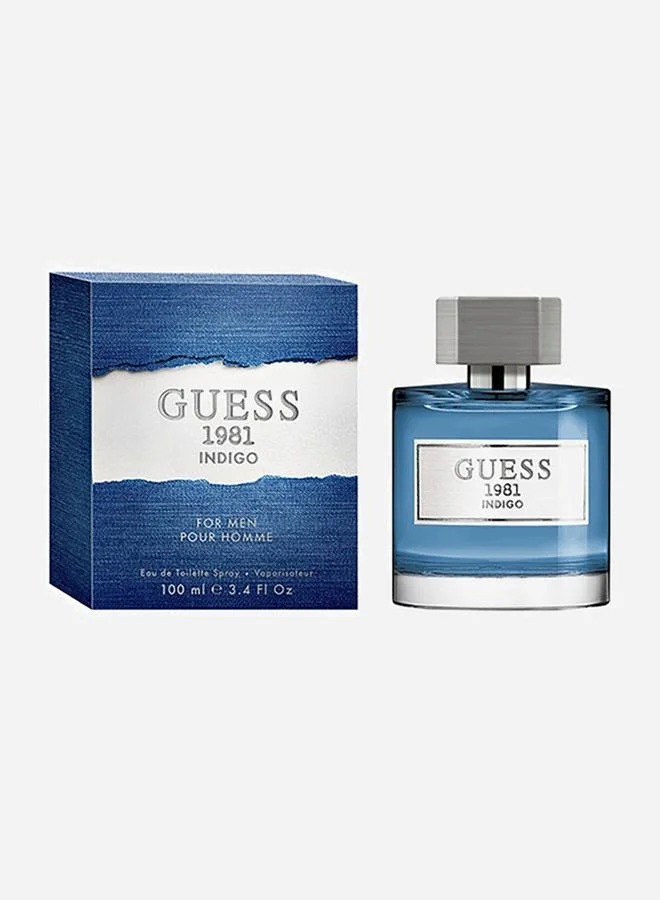 GUESS 1981 Indigo M Eau De Toilette, 100ml
