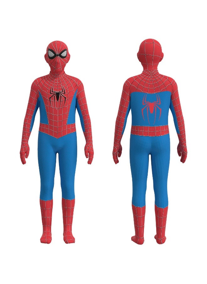 NIBEMINENT Halloween costumes: Spider-Man one-piece tight-fitting suit, Iron Man Boy, Avengers performance costume  - Image 1