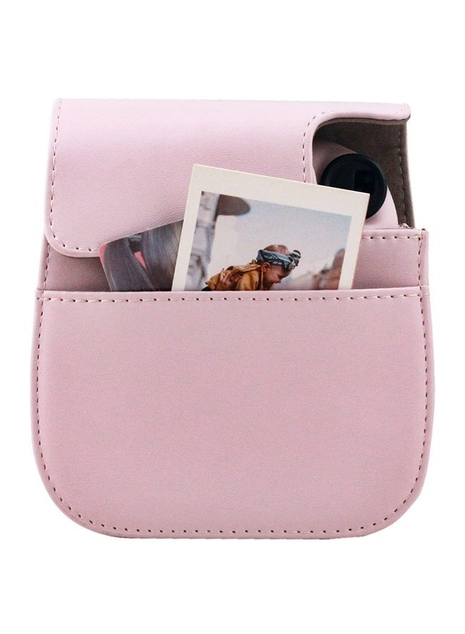 Frankmate Protective Case Compatible with Fujifilm Instax Mini 12 11 9 8 Instant Film Camera with Accessory Pocket and Adjustable Strap - Image 3