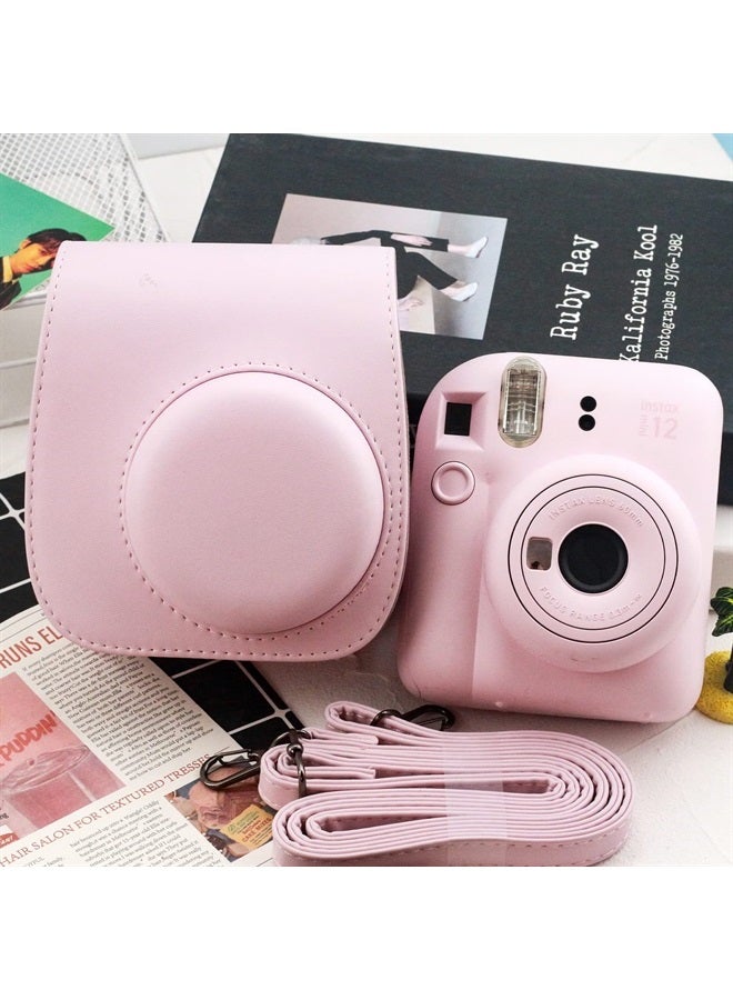 Frankmate Protective Case Compatible with Fujifilm Instax Mini 12 11 9 8 Instant Film Camera with Accessory Pocket and Adjustable Strap - Image 5