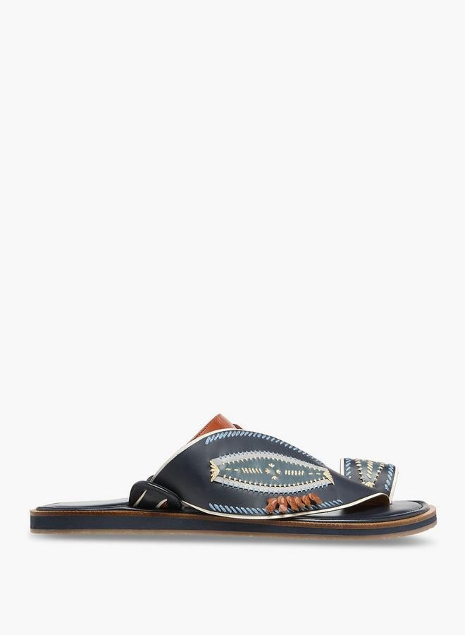 Al Waha Men Leather Arabic Sandals Ramadan Collection - Image 3