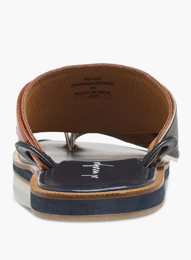 Al Waha Men Leather Arabic Sandals Ramadan Collection - Image 5