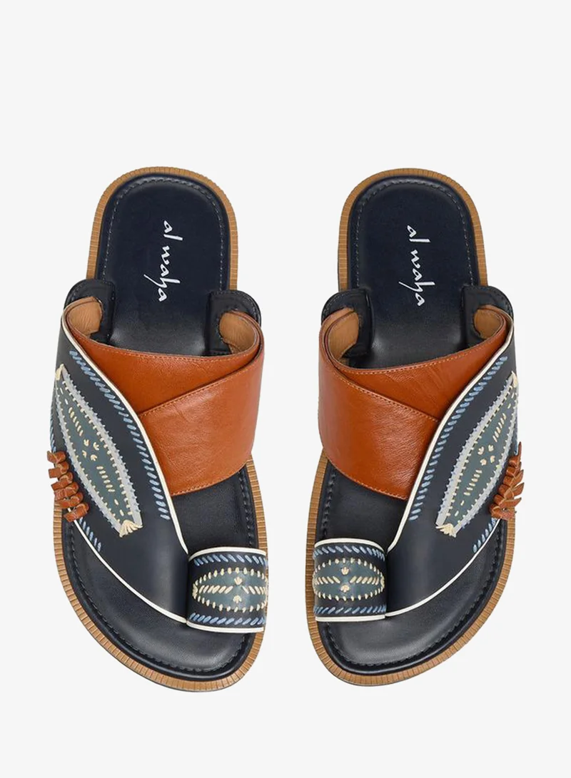Al Waha Men Leather Arabic Sandals Ramadan Collection