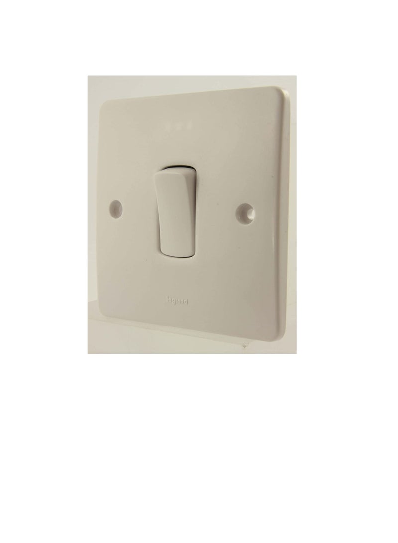 ليجراند سينرجي وايت 1 مفتاح ذو جانب واحد أحادي القطب 10 أمبير 250 فولت - 730000 - Image 2