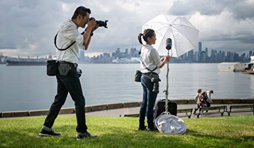 Cotton Carrier Slingbelt with Tether for One Camera. Camera Harness for Hiking and Traveling for Hands-Free Carrying - Image 4