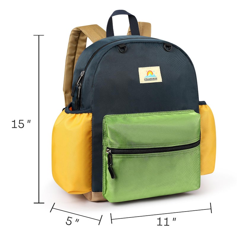 STEAMEDBUN Kids Backpack for Boys 6-8: Toddler Backpack for Preschool Kindergarten - Boys Backpacks for Elementary 4-6 - Image 3