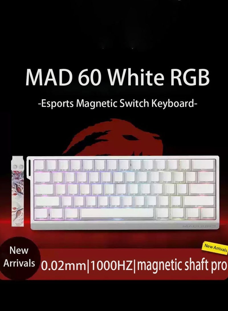 MADLIONS Mad60 HE 8k Mechanical Keyboard Magnetic Switch Wired 60% Gaming Keyboards Rapid Trigger Rgb Customs Keyboards - Image 1