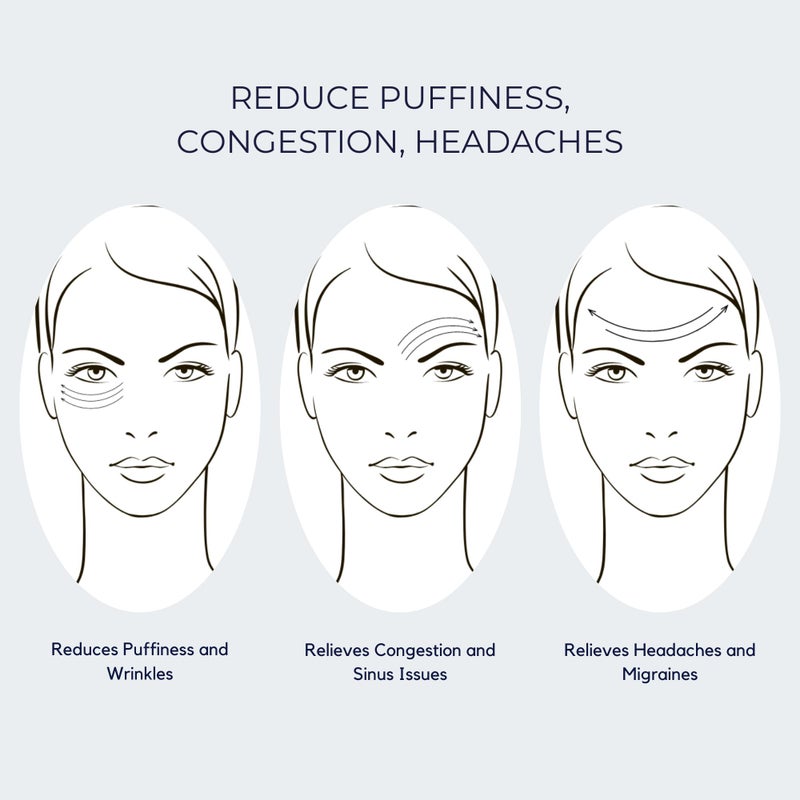 Alana Mitchell Jade Eye Mask â€“ Weighted Eye Mask to Eliminate Wrinkles, Puffiness, & Irritation â€“ Headache and Migraine Relief Mask - 100% Real Jade Stone Beads for Hot & Cold Anti Aging Therapy - Image 3