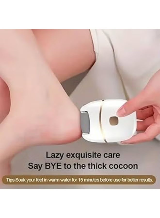 مبرد كهربائي لإزالة الجلد الميت من القدمين، أداة تنظيف القدمين القابلة لإعادة الشحن، أدوات العناية بالأقدام، مكشطة أقدام احترافية بسرعتين قابلتين للتعديل، مزودة بضوء LED لإزالة الجلد الميت والجلد المتصلب. - Image 4