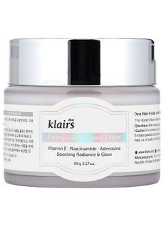 Dear,Klairs Dear, Klairs, Freshly Juiced Vitamin E Beauty Mask, 3.17 oz (90 g)  - Image 1