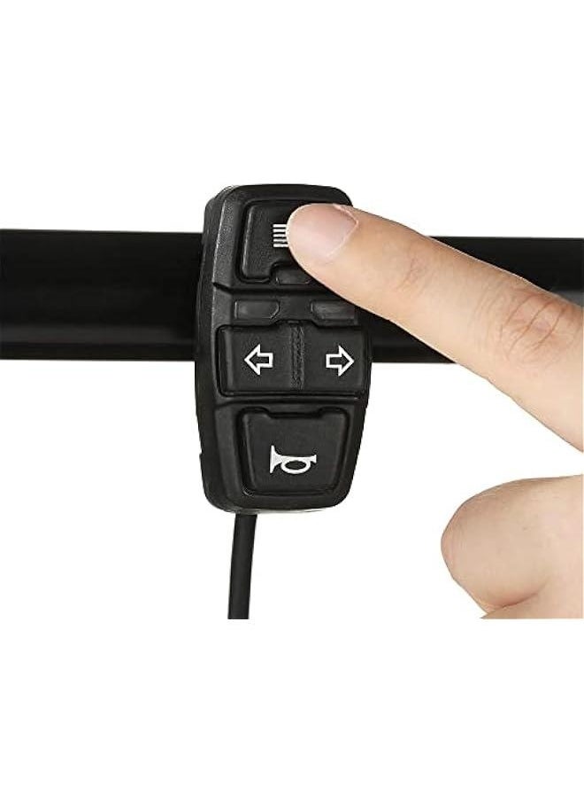 Generic - Motorcycle Head Light Turn Switch, Ebike Lamp and Horn Control Turn Signal Light Switch 3-in-1 Light Horn Turn Switch Signal on(02) - Image 1