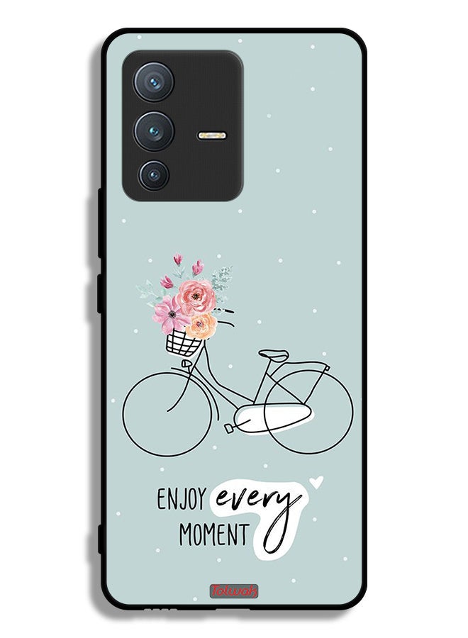 Tolwak Vivo V23 Pro 5G Protective Case Cover Enjoy Every Moment - Image 1