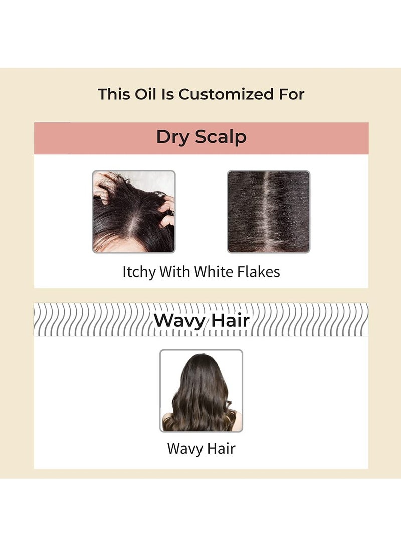 Vedix Vapra Root Stimulating Ayurvedic Hair Oil | Hair Growth Oil With Chamomile + Indian Licorice + Onion Hair Oil - Customized Anti Hair Fall Control Oil - 100ml - Image 2