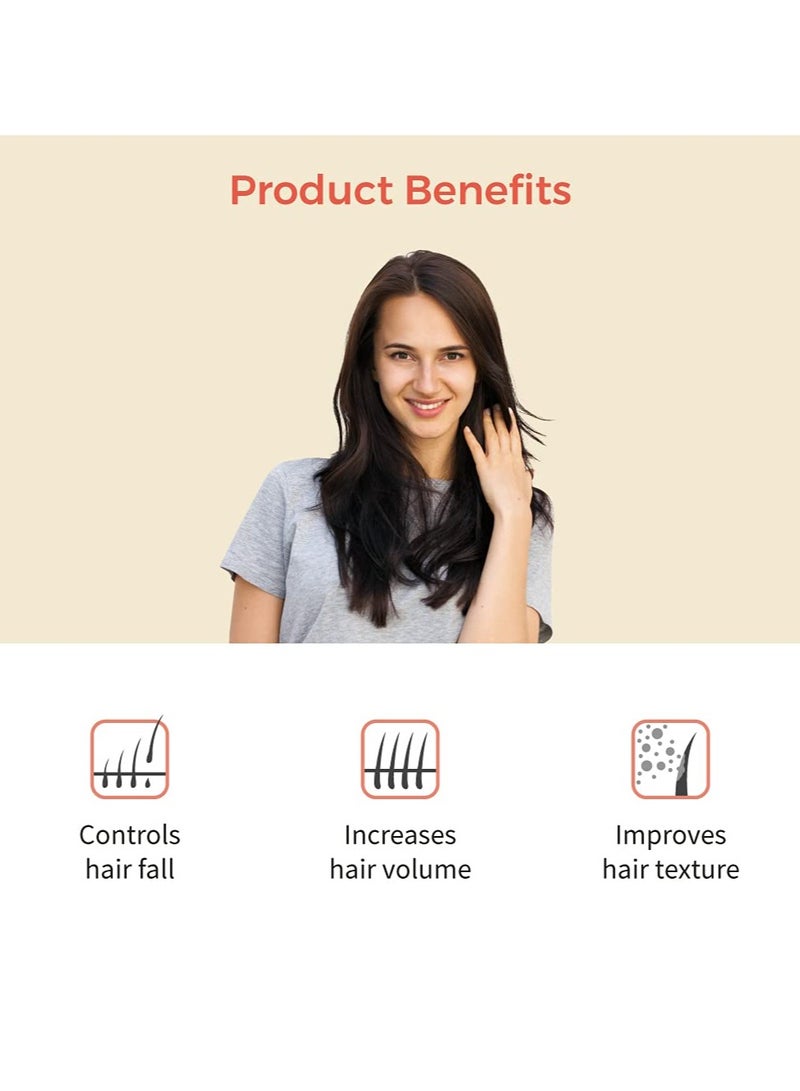 Vedix Vapra Root Stimulating Ayurvedic Hair Oil | Hair Growth Oil With Chamomile + Indian Licorice + Onion Hair Oil - Customized Anti Hair Fall Control Oil - 100ml - Image 4