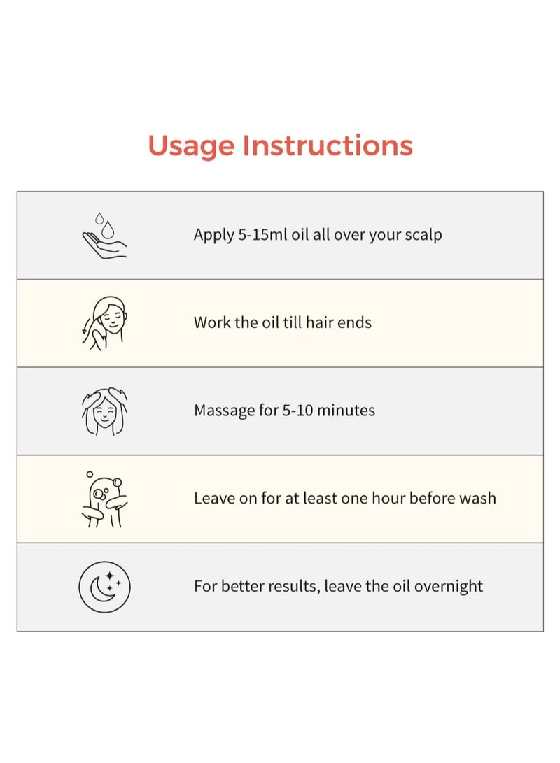 Vedix Vapra Root Stimulating Ayurvedic Hair Oil | Hair Growth Oil With Chamomile + Indian Licorice + Onion Hair Oil - Customized Anti Hair Fall Control Oil - 100ml - Image 5