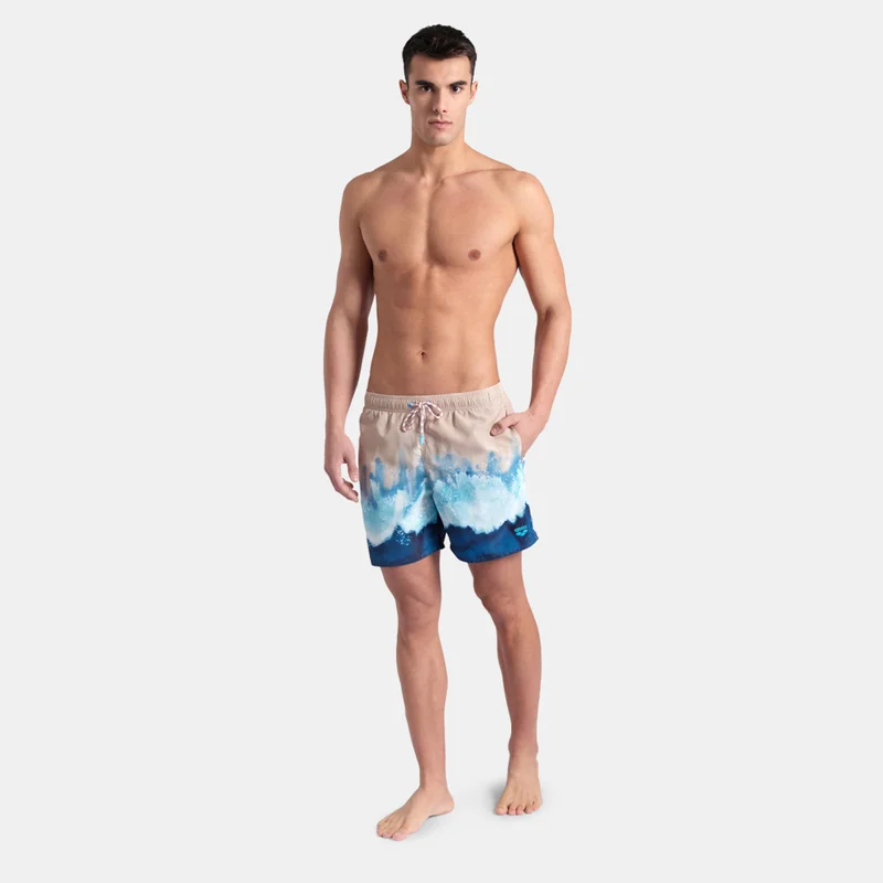 arena Multi-Colour Men's Graphic Logo Swimming Shorts for Men | Best Price UAE