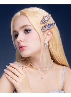 Flower Knows Moonlight Mermaid Hair Clip Starry Blue  - Image 2
