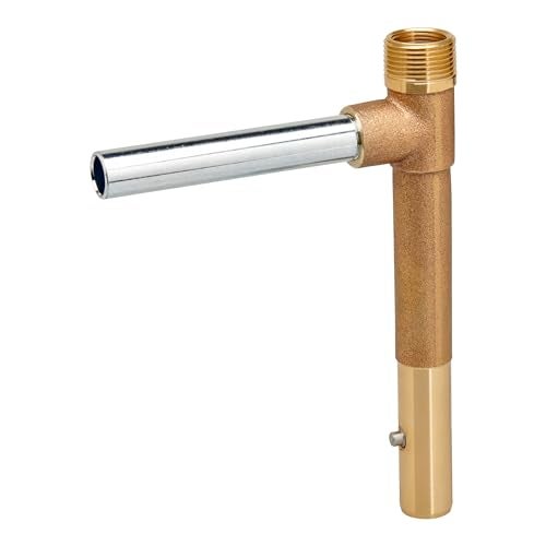 Underhill Quick Coupler Key Tool for Coupler Valve, 1-Inch MPT x 3/4-Inch FPT Outlet, Sprinkler Garden Irrigation System, Solid Brass, QK-100 - Image 1