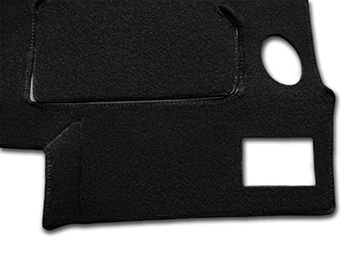 Fcovergurus Dash Cover Mat Custom Fit for 1996 1997 1998 1999 2000 Honda Civic, Dashboard Cover Pad Carpet Protector (96-00 Black) F109 - Image 3