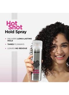 BBLUNT BBLUNT Hot Shot Hold Spray for Instant & Firm Hold - 300 ml  - Image 3