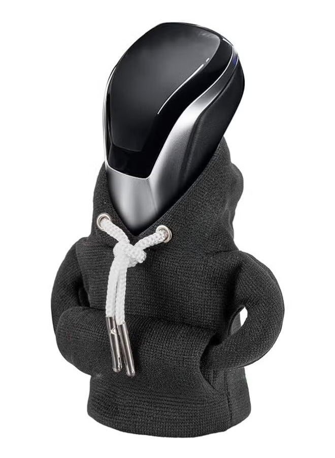 Gear Shift Cover Hoodie, cute gear shift cover and white color add more luxury to your car. - Image 1