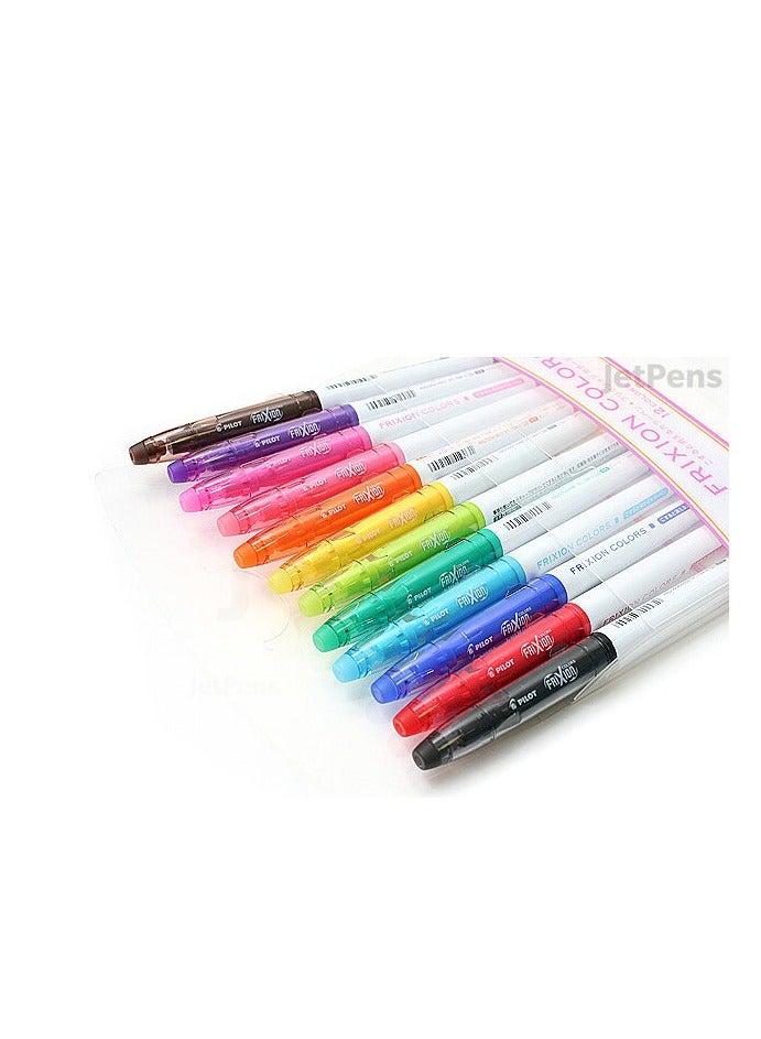 PILOT 12-Piece Frixion Erasable Colour Pen Set Pilot Frixion Colors Erasable Fibre Tip Colouring Pen - Assorted, Pack of 12… - Image 2
