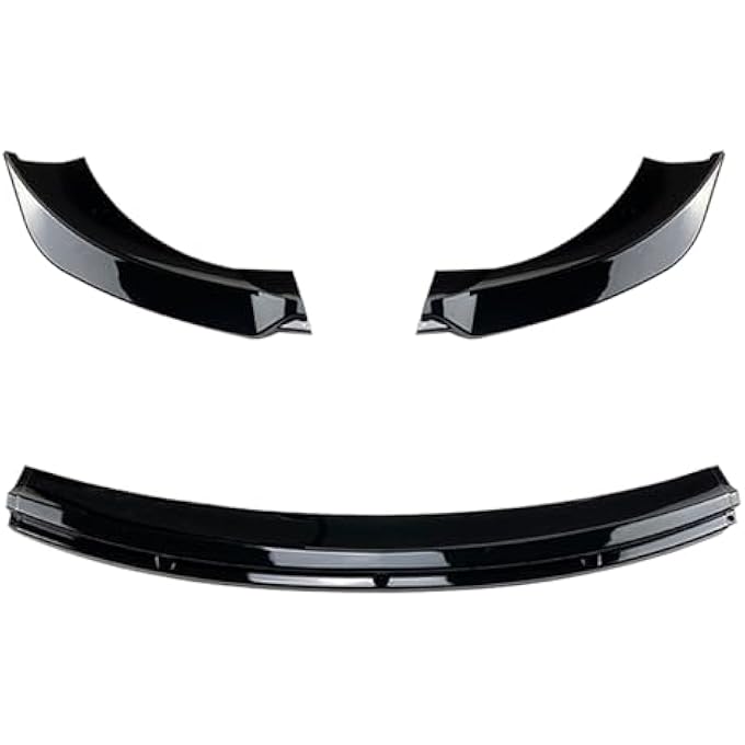 AUSMILA Front Bumper Lower Spoiler Splitter Lip Body Kit for Tesla Model 3 2017-2023 - Image 2