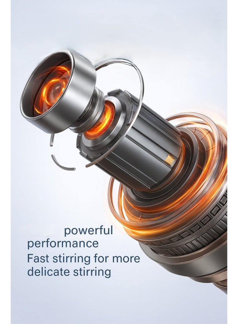 MiNDA 4-in-1 Hand Blender HB-2051S – Powerful Juice Maker with Stainless Steel Stick Blender, Whisk & Chopper | Ideal for Juices, Smoothies, Baby Food & Daily Kitchen Use - Image 4