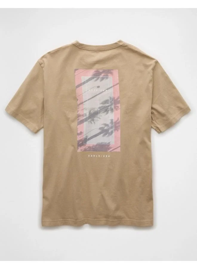 امريكان ايجل AE 24/7 Graphic T-Shirt