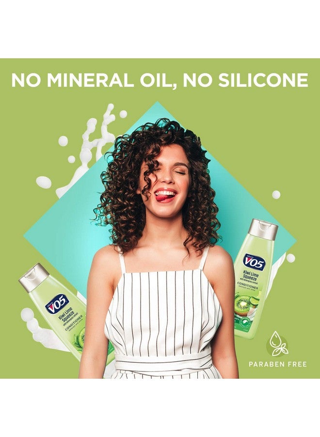 في او 5 بلسم Erto Vo5 Herbal Escapes Kiwi Lime Squeeze Clarifying Conditioner، 12.5 أونصة - Image 5