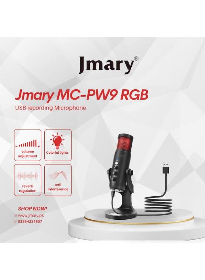 JUMARY - MIC PW9 RGB USB RECORDING MIC - Image 4