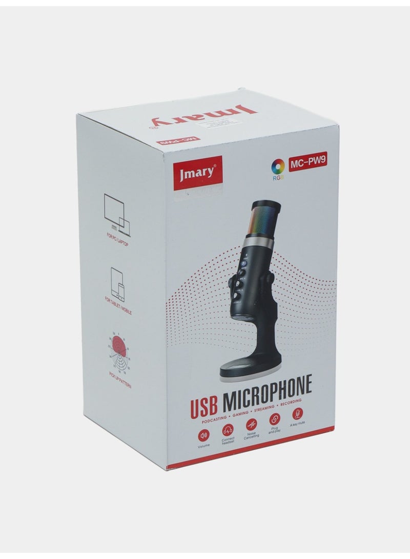 JUMARY - MIC PW9 RGB USB RECORDING MIC - Image 2