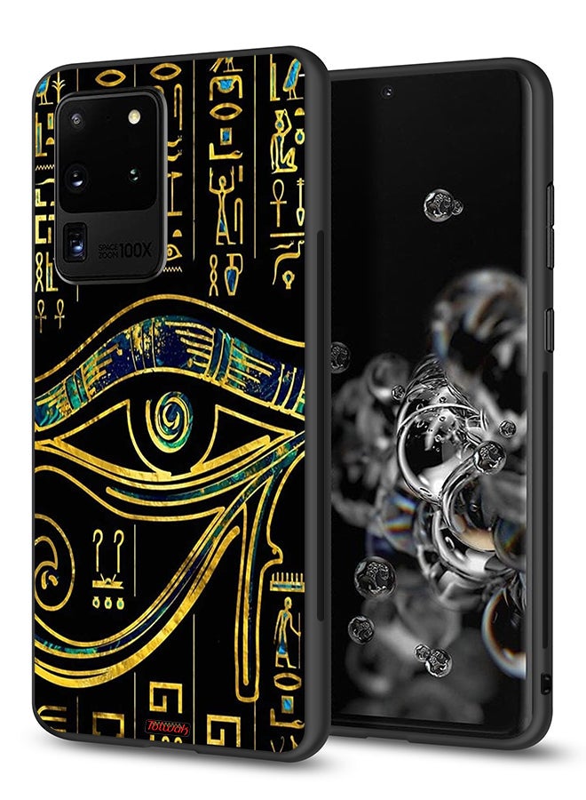 Tolwak Samsung Galaxy S20 Ultra Protective Case Cover Eye Artwork - Image 1