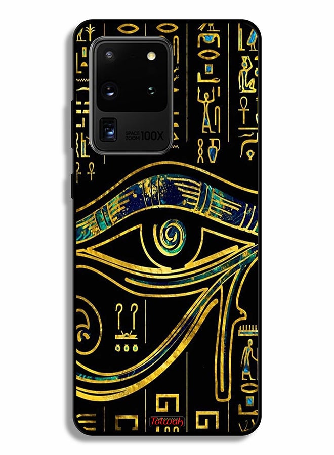 Tolwak Samsung Galaxy S20 Ultra Protective Case Cover Eye Artwork - Image 2